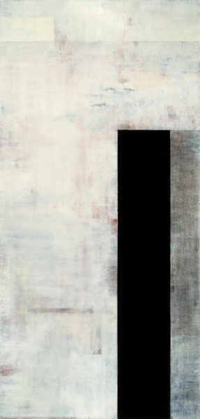 paintings on paper, Blacks and Whites 42, by Tamar Zinn