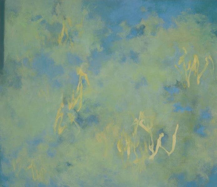painting entitled, Unseen Voices 31, by Tamar Zinn