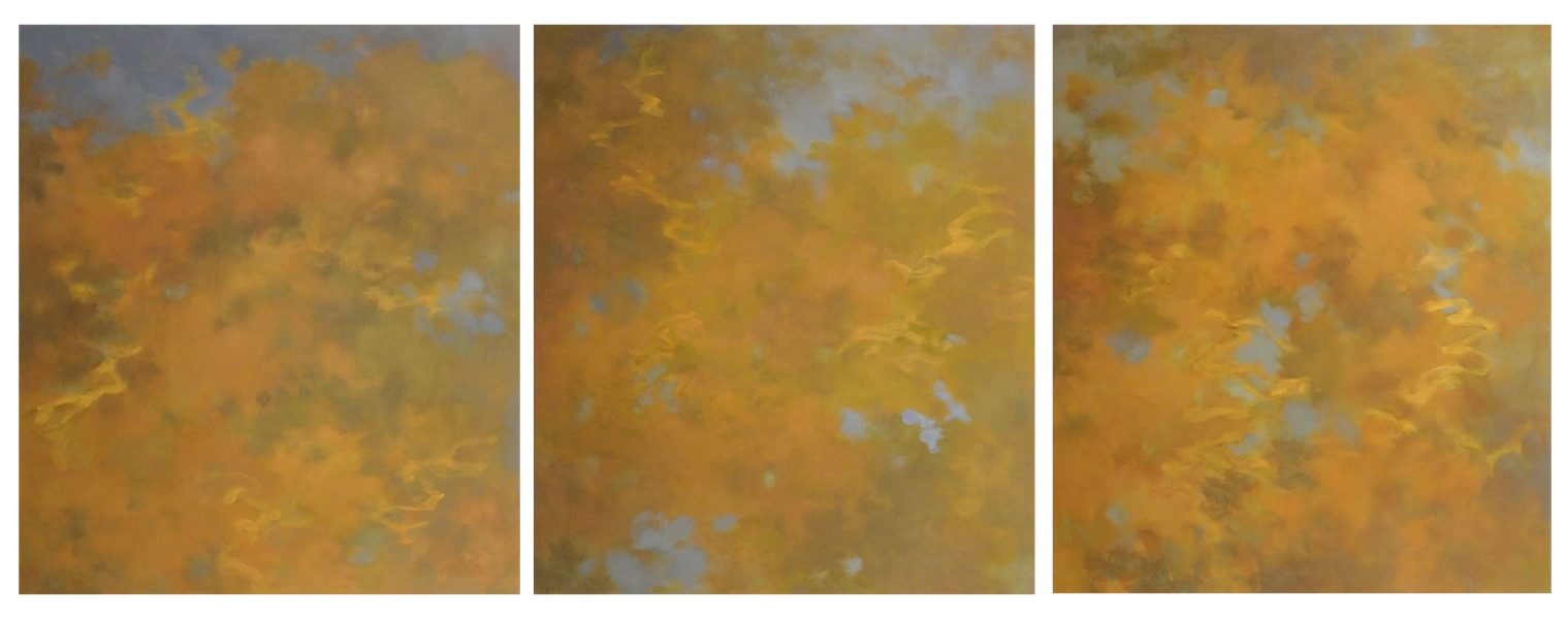 painting, Unseen Voices 40, by Tamar Zinn