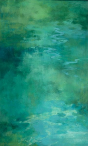 painting, Unseen Voices 51, by Tamar Zinn